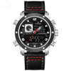 Naviforce NF9236 Men's Quartz Analog+LCD Digital Watch