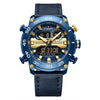 Naviforce NF9235 Men's Quartz Analog+LCD Digital Watch