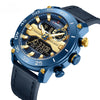 Naviforce NF9235 Men's Quartz Analog+LCD Digital Watch