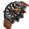 Naviforce NF9235 Men's Quartz Analog+LCD Digital Watch