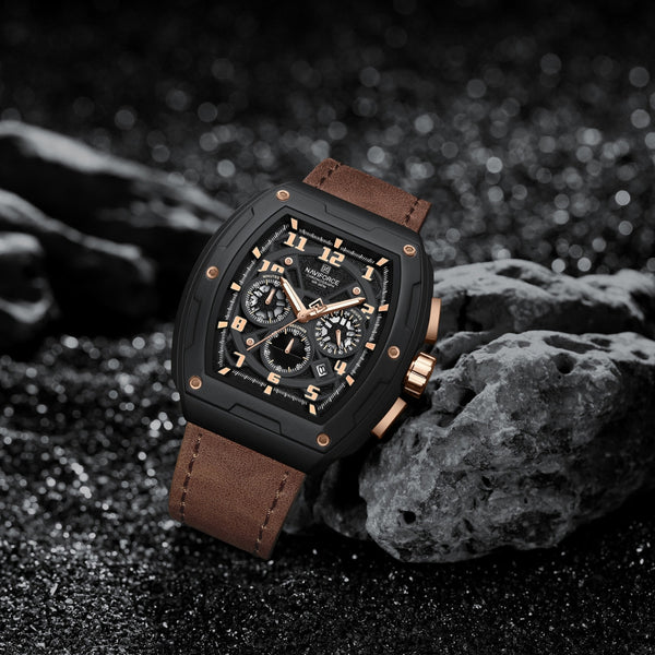 Naviforce NF8053 Men's Quartz Chronograph Watch