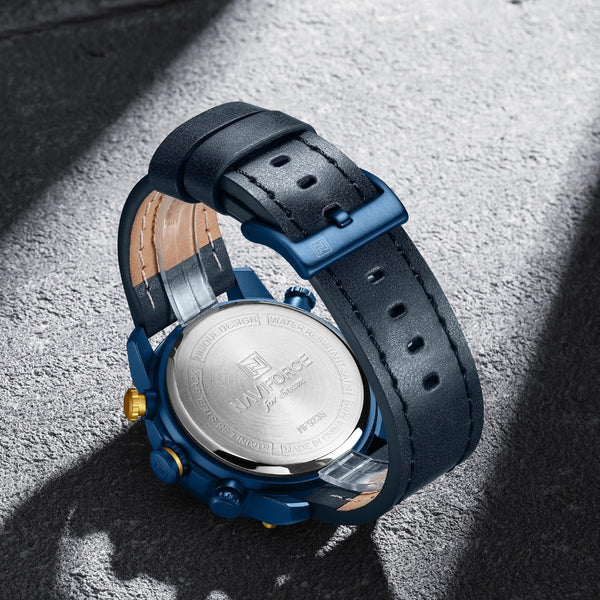 Naviforce NF9235 Men's Quartz Analog+LCD Digital Watch