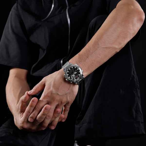 Naviforce NF9237 Men's Quartz Analog+LCD Digital Watch