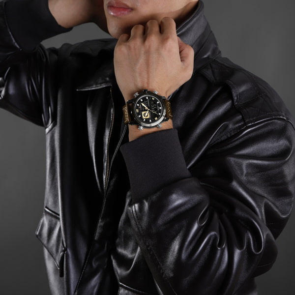 Naviforce NF9236 Men's Quartz Analog+LCD Digital Watch