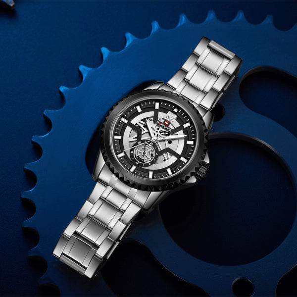 Elegance Silber Schwarz